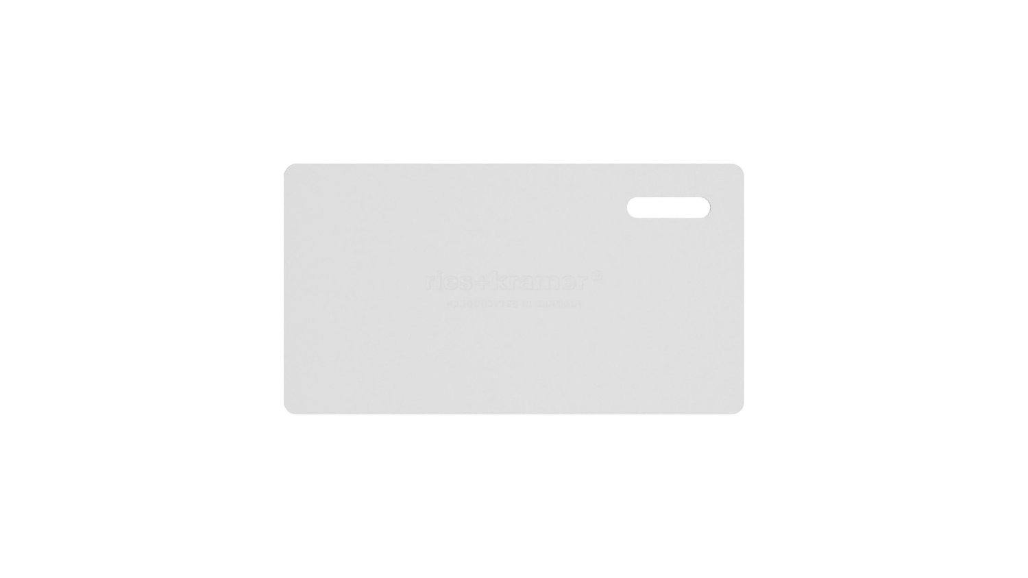 Leather sample White