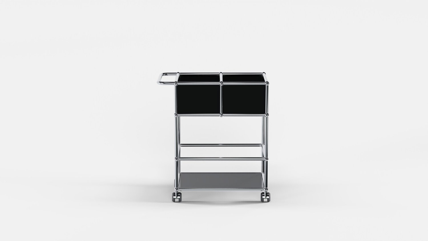 USM Haller Barvogn Champagne Piano Black
