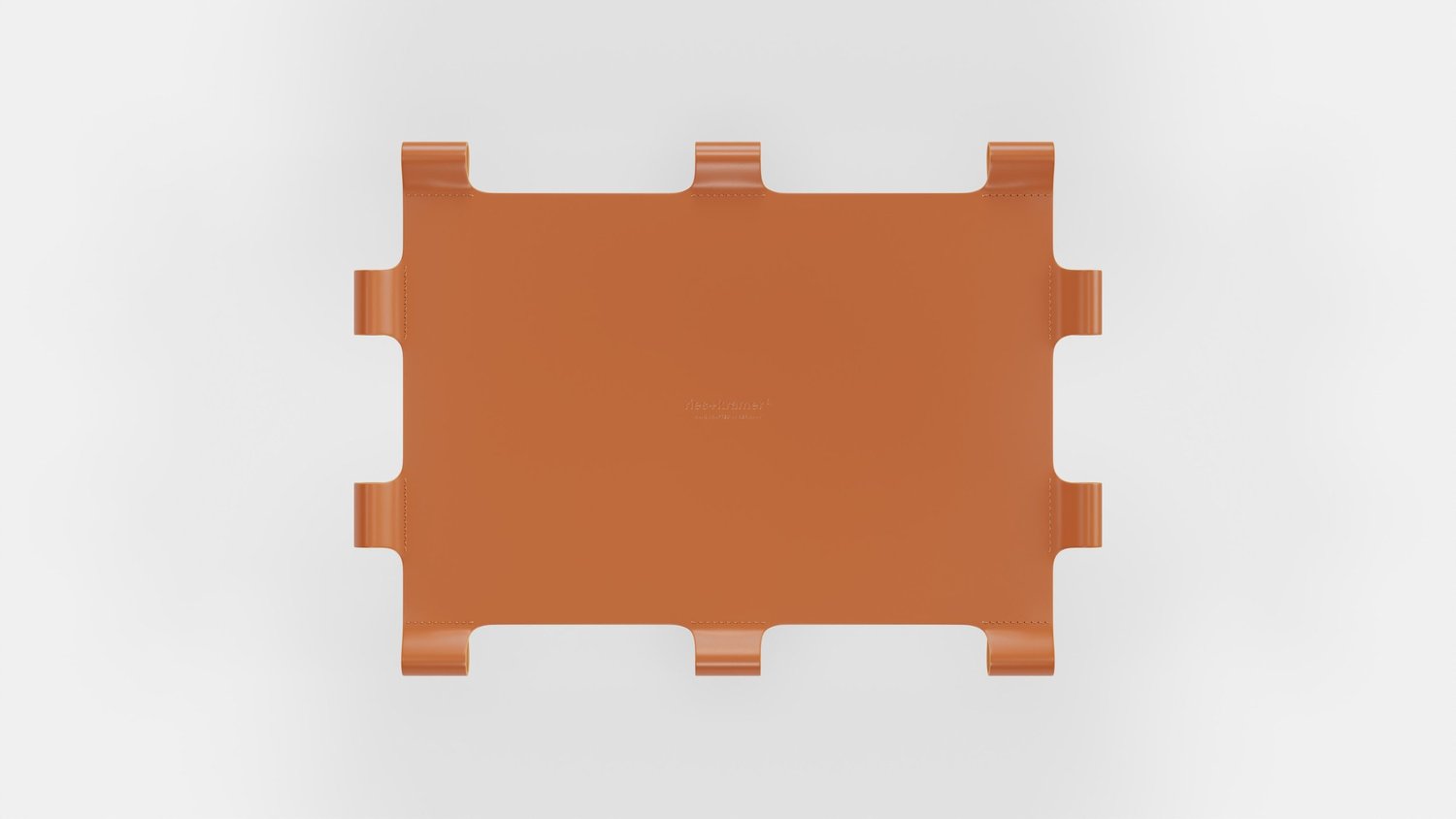 Ledereinhang Cognac Hell B50 T35