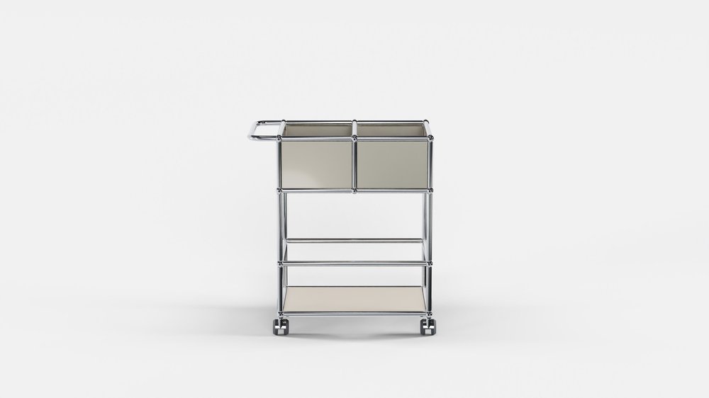 USM Haller barvogn i Champagne Metallic