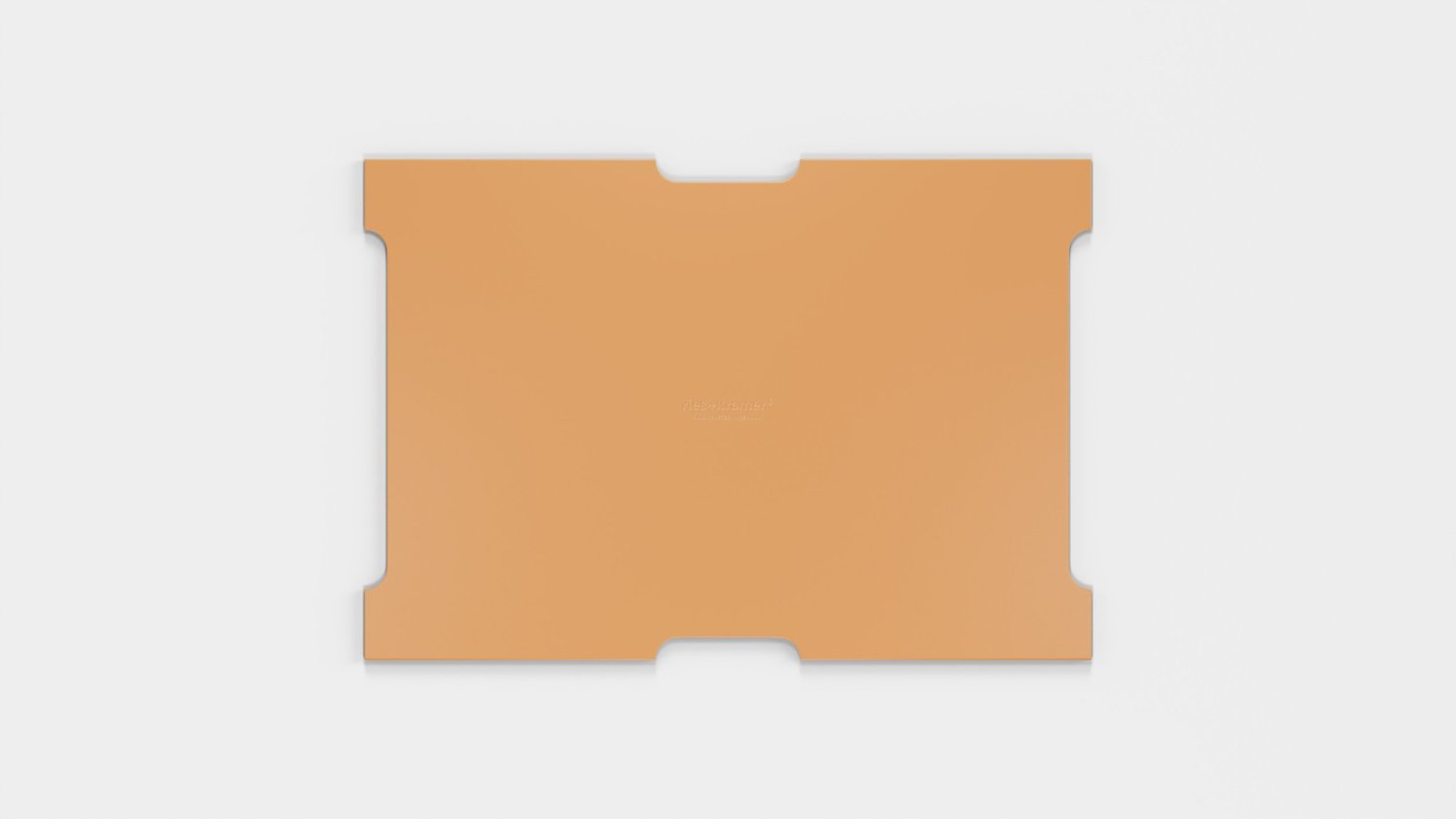 Lederauflage Hellbeige B50 T35