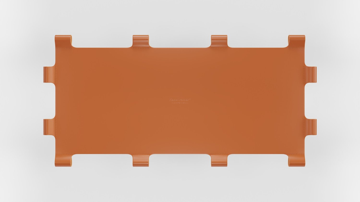 Ledereinhang Cognac Hell B75 T35