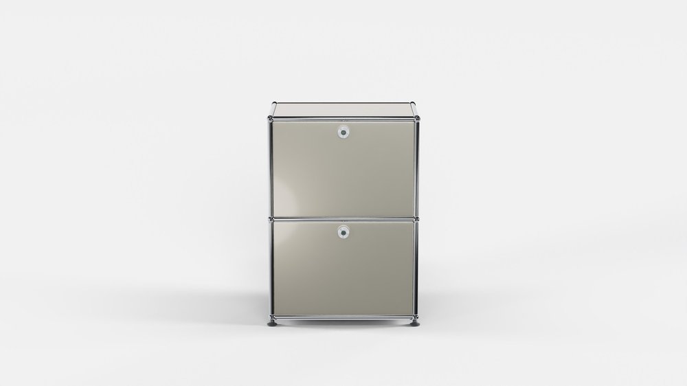 USM Haller sideboard i Champagne Metallic