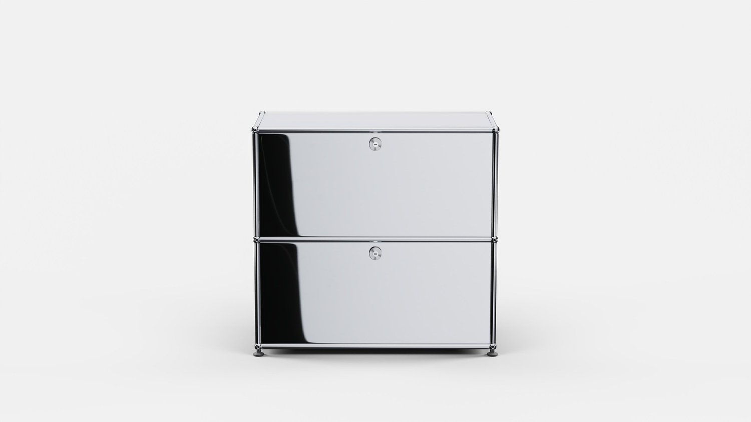 USM Haller Sideboard mit 2 Klapptüren Chrom